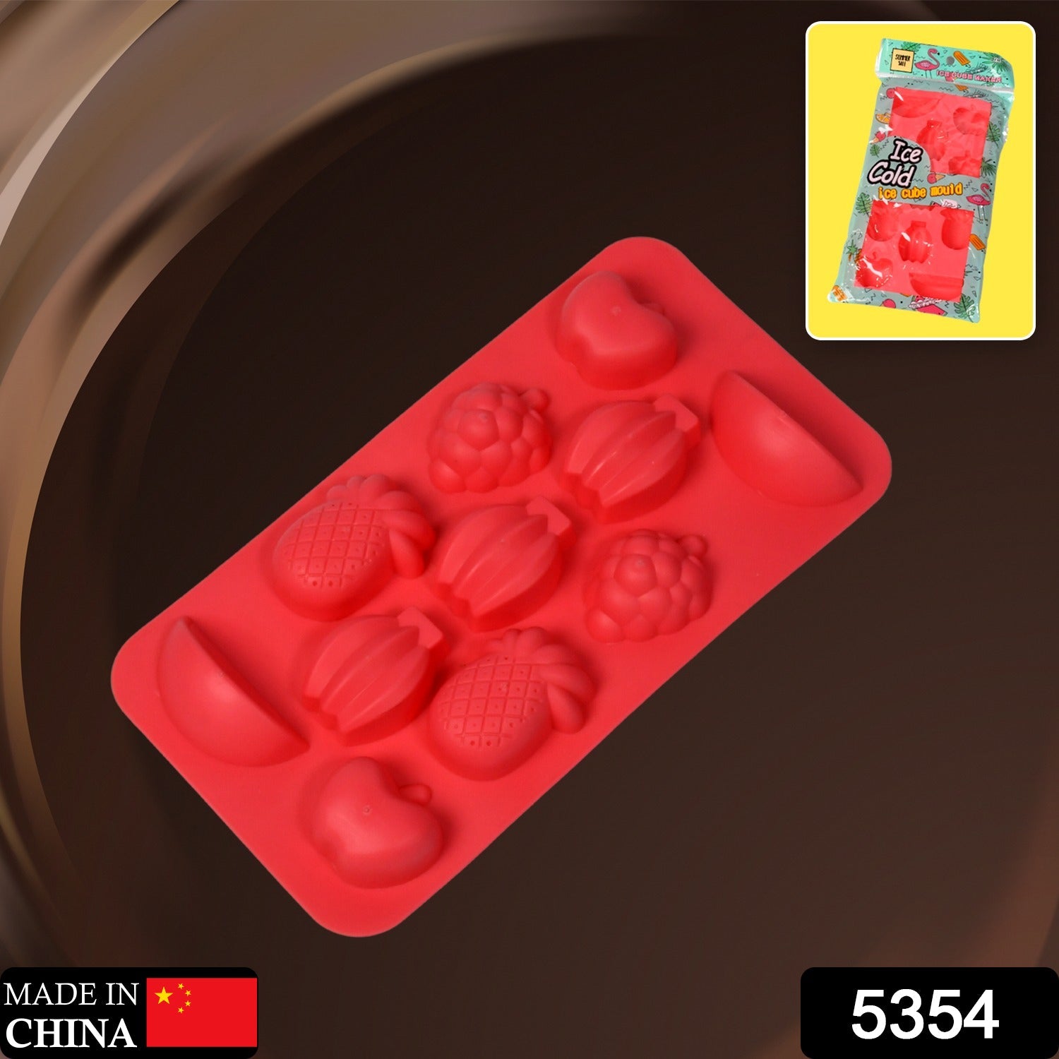 5354 Fruit Theme Silicone Fondant Mold Ice Cube Mold Chocolate Mold 11 Cavity Mold Tray for Home Kitchen Tool DeoDap 5354 Fruit Theme Silicone Fondant Mold Ice Cube Mold Chocolate Mold 11 Cavity Mold Tray for Home Kitchen Tool DeoDap
